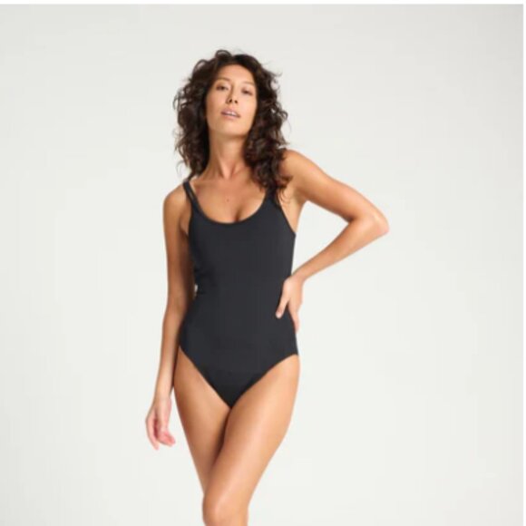 NEW! Modibodi Swimwear One Piece in BLACK (XS) - Picture 4 of 9